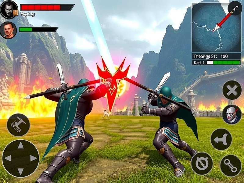 Epic Mace Legend combat screenshot